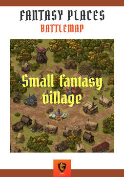Small Fantasy Village battlemap